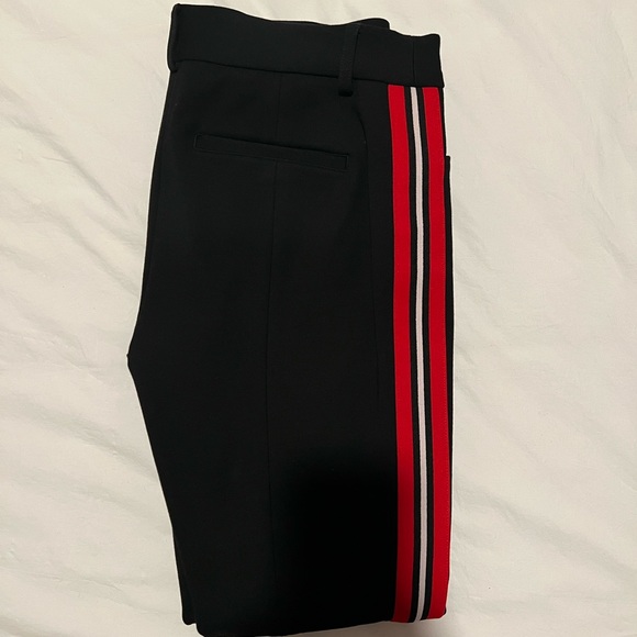 Express Skinny Dress Pant with Red Stripe - size 4 Regular - Picture 2 of 3